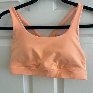 Lululemon Energy Bra *LIMITED EDITION* Seawheeze 2020 in Florid Orange